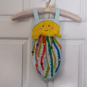 Baby Boden 12-18m Colorful Jellyfish Kids Romper